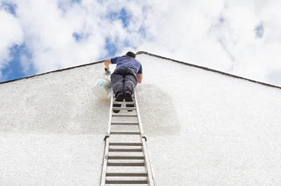 Peinture extérieure à Lanans — façades et ravalement